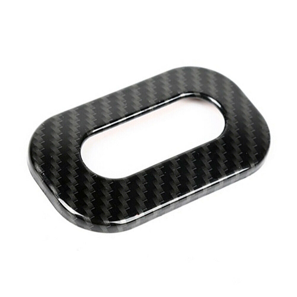 Carbon Fiber for Seat Switch Button Adjust Trim Ring Fit for Jeep Grand Cherokee Durango Q