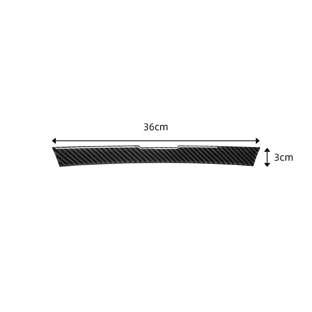 Carbon Fiber Center Air Vent Outlet Lower Panel Cover for Honda Accord 2013-2017