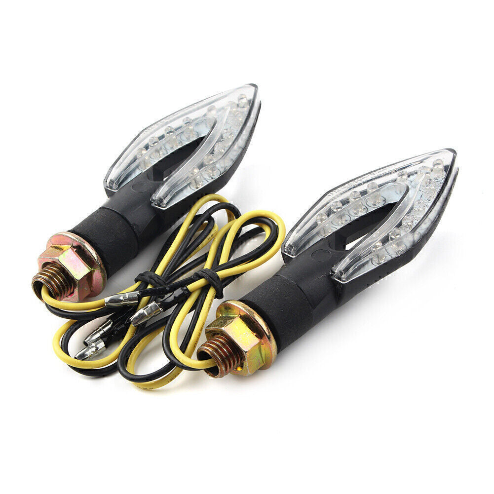 Universal Motorcycle 12V Turn Signal Lights Lamps for Harley for Honda for Yamaha Q