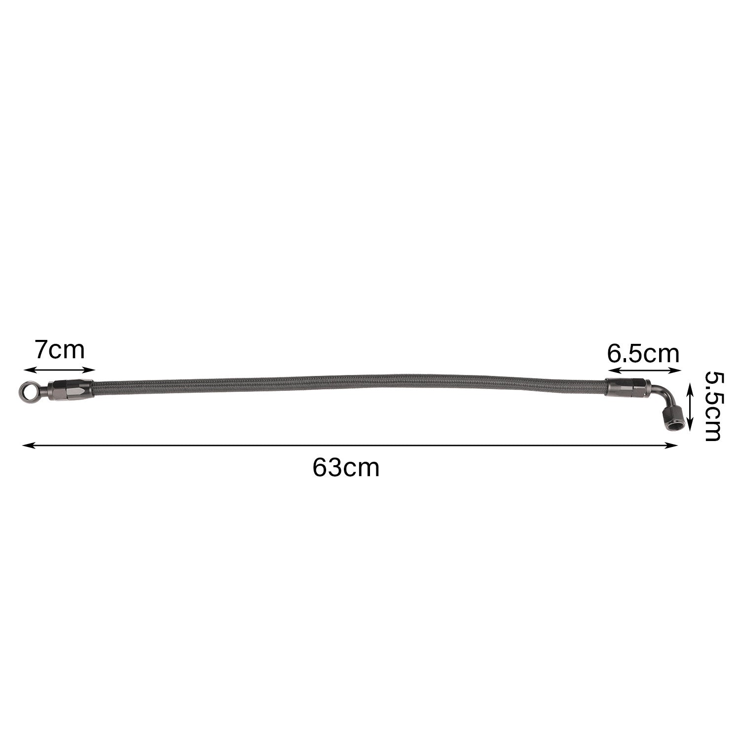 Braided fuel line hoses for Honda Accord, for Civic Prelude, CRX, CR-V, for Acura D-Class