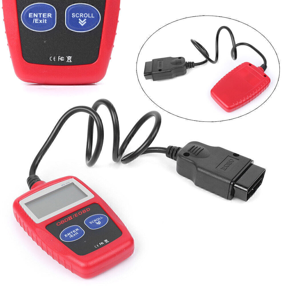Car Auto OBD2 OBDII Scanner Code Reader Diagnostic Check Engine Fault Scan Tool