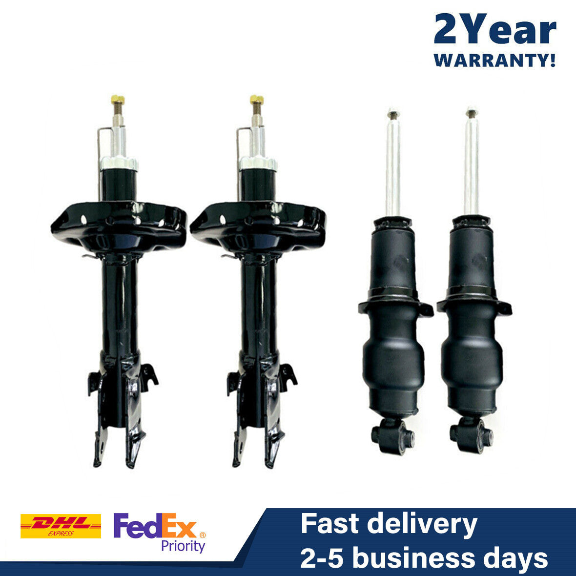 4X Front Rear Left Right Shock Absorbers Fit for Subaru Forester SH EJ25 2008-2012