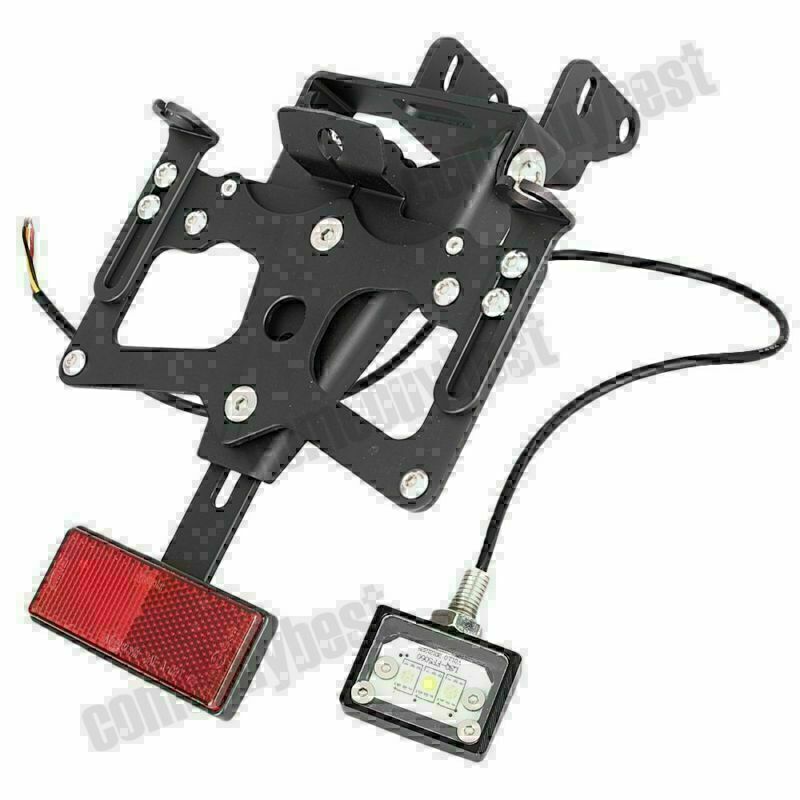 CNC License Plate Bracket Holder Fender Eliminator Fit for Yamaha MT-07 FZ-07 14-16