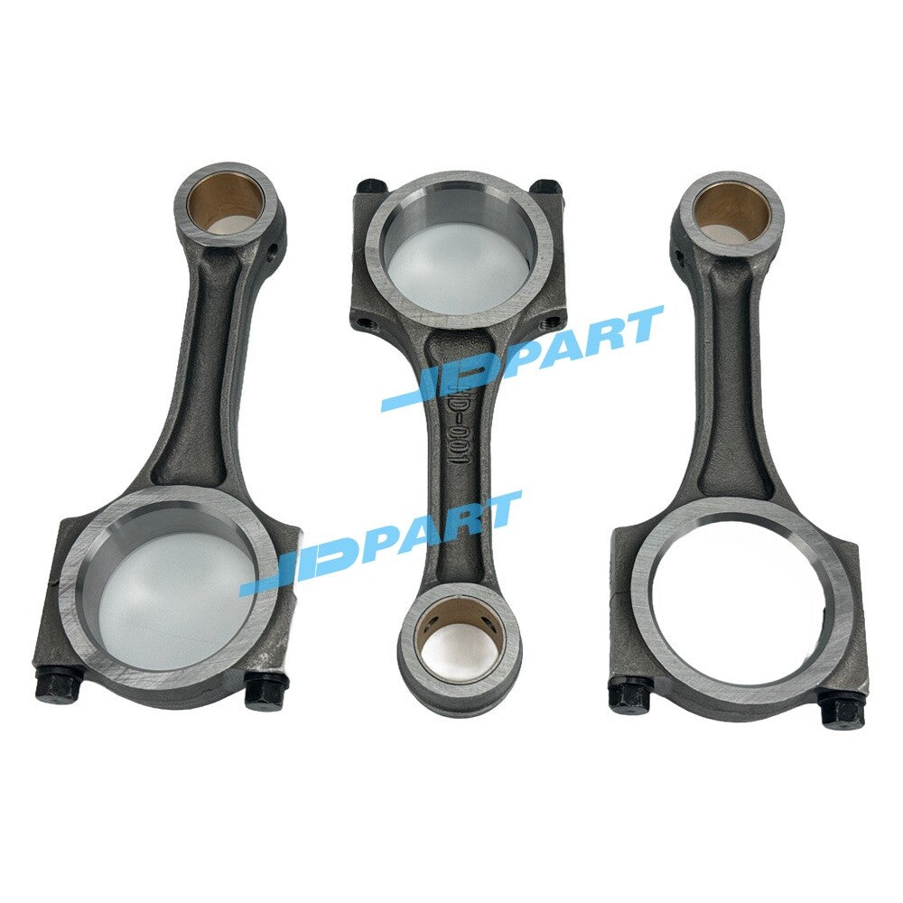 3-Piece Pack of 3TNV80 Connecting Rods for Excavators -