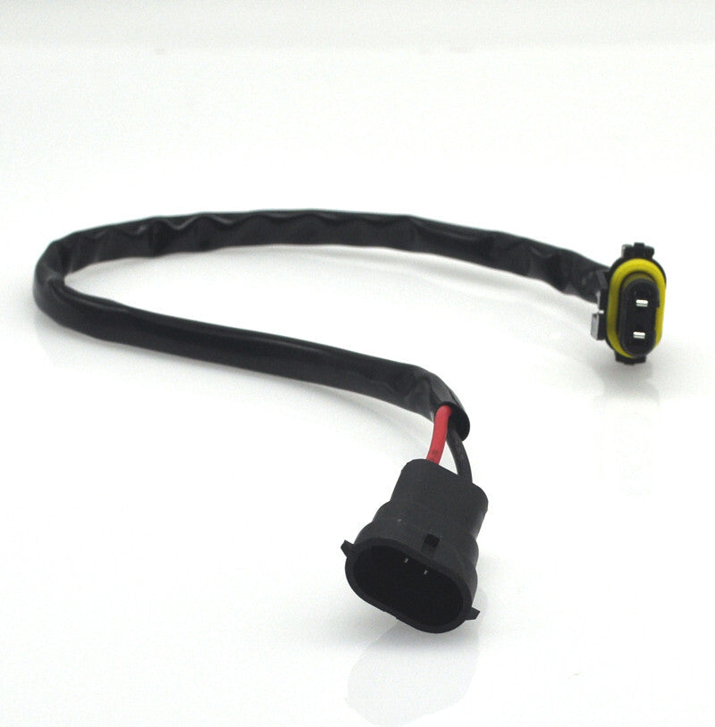 2x Plug Paly H11 Fog / Driving Light Wiring Harness For 2006-2012 Cayman v