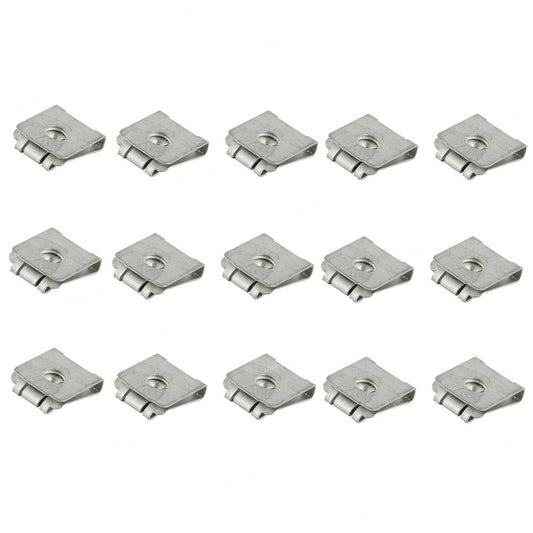 15pcs Undercar Shield Clip-Type Nut for Mercedes C-Class W124 C280 0019949845