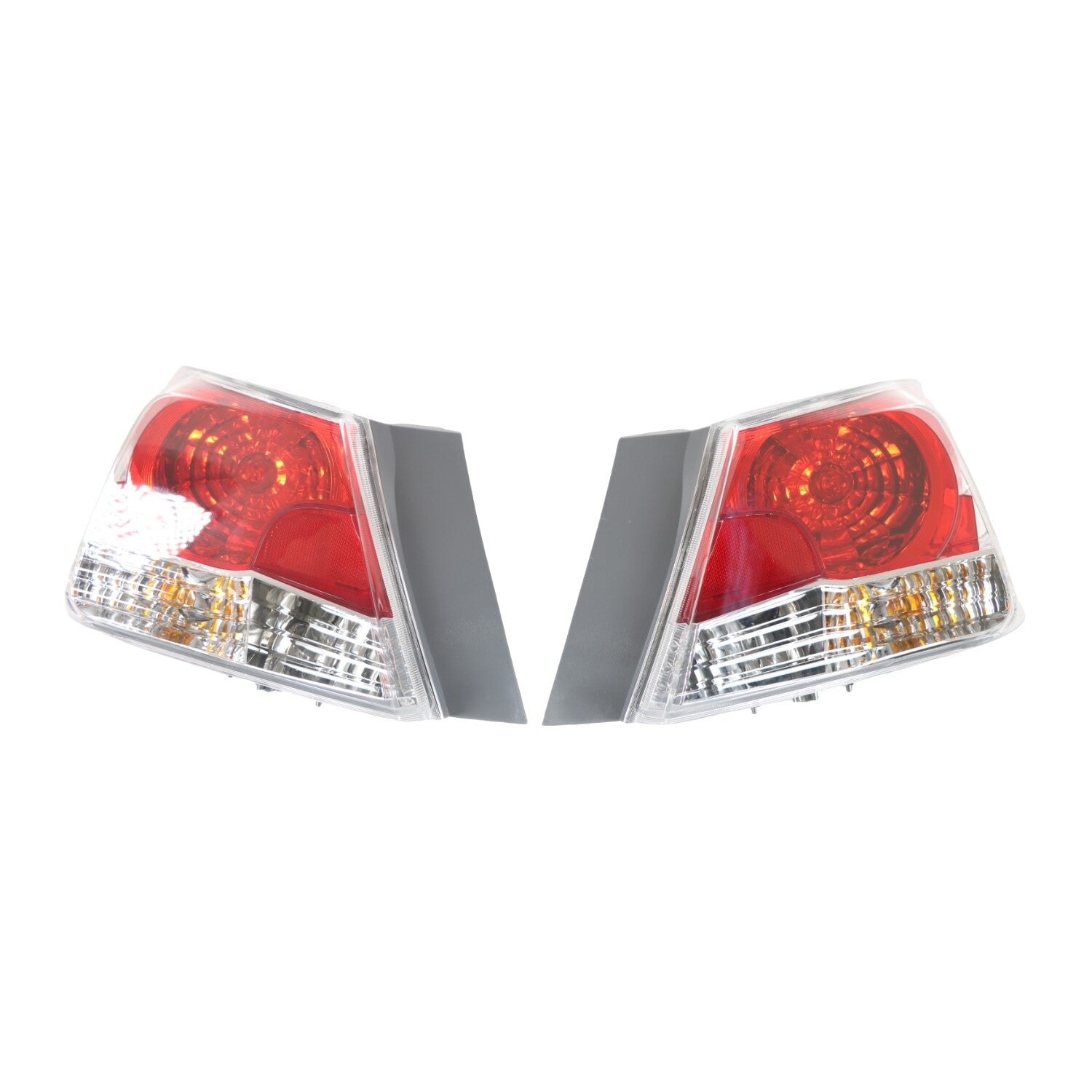 Set of 2 Tail Lights For 2008-2012 for Honda Accord EX Sedan LH RH with Bulbs