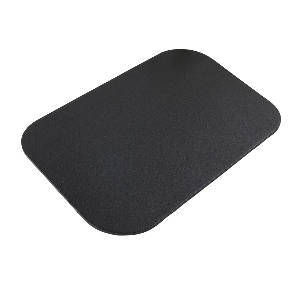 Motorcycle Universal Left Side Number Plate Panel Cover CNC Black