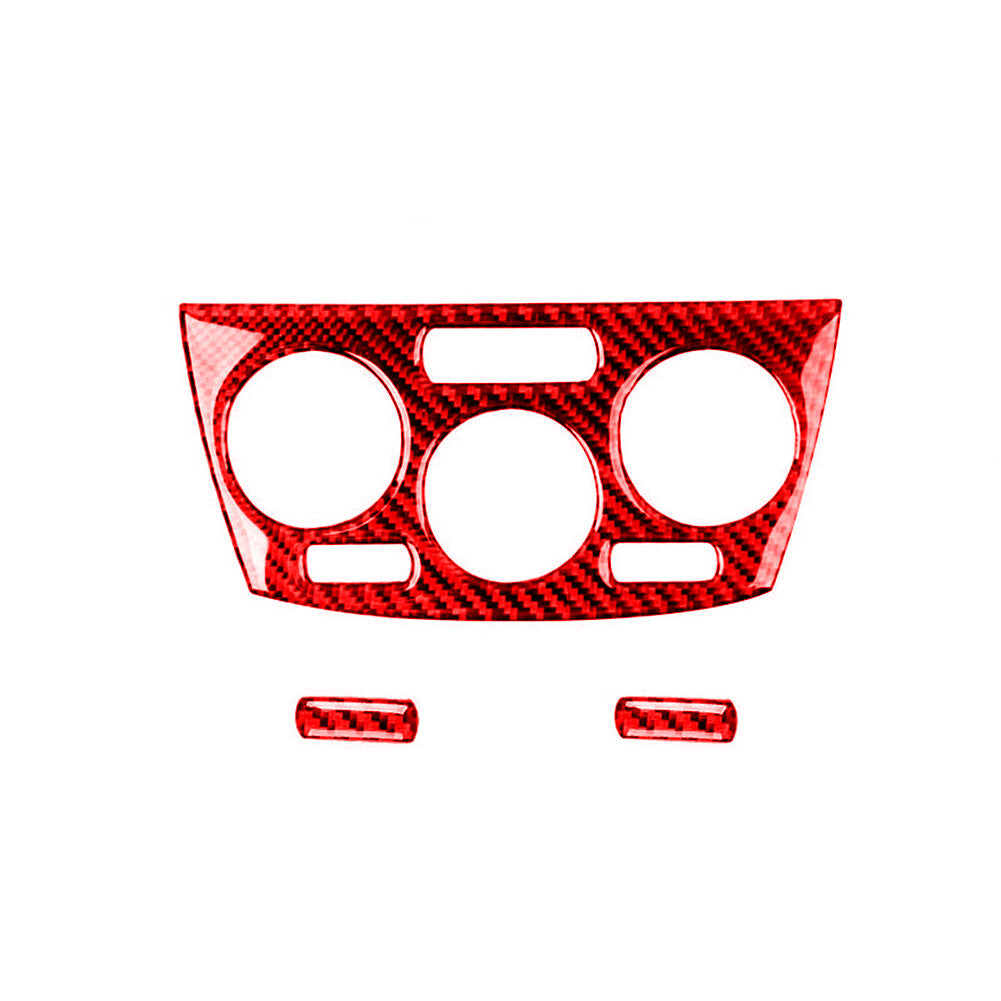 Carbon Fiber Manual Gear Shift Panel Cover Trim For Sonic 2012-2016 v