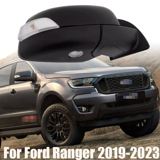 For Ranger 2019-2023 Black Passenger Right Side Mirrors W/Heated Blind Spot n