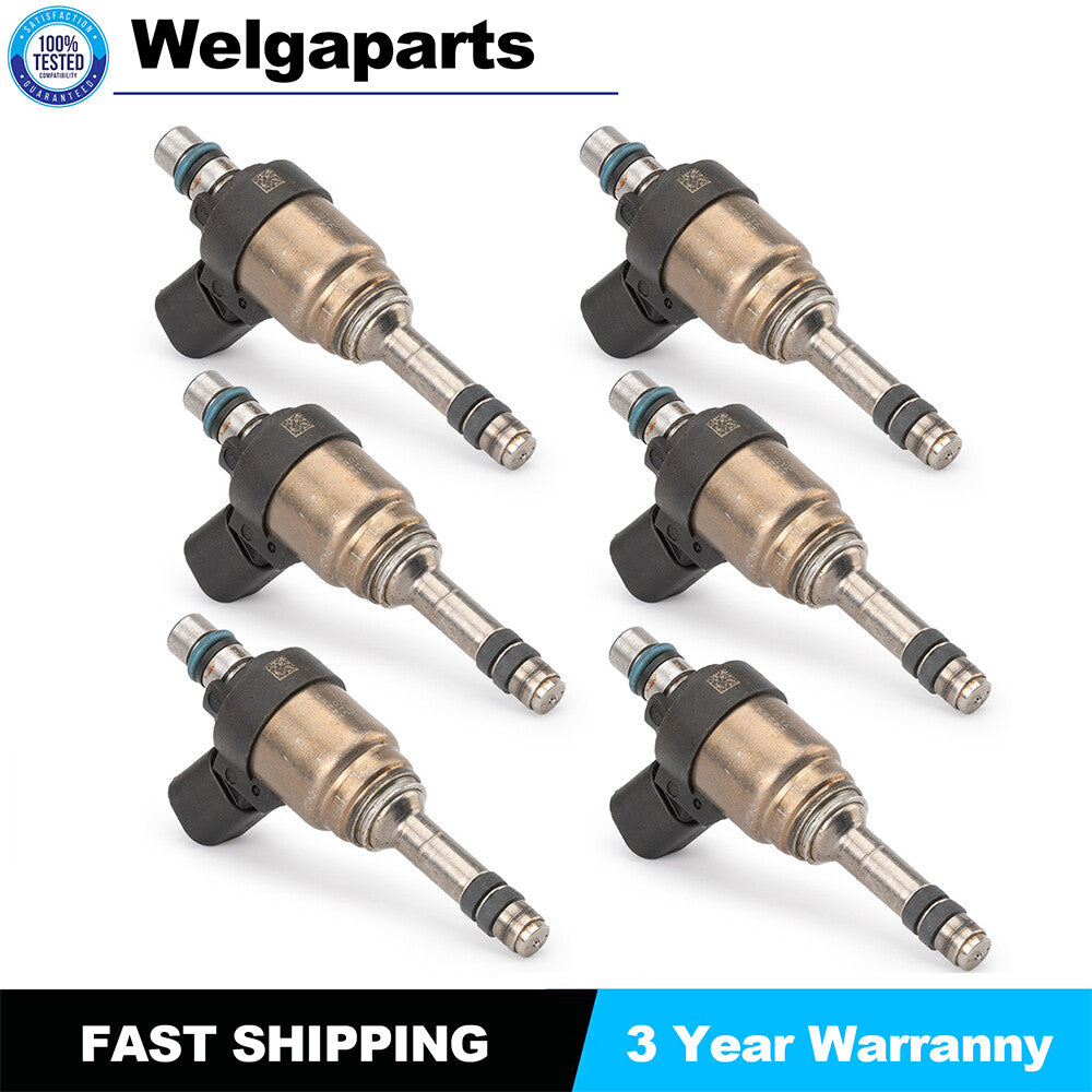 6X Fuel Injectors 35310-3C550 For 2014-18 for Kia Cadenza Sorento Sedona 3.3L V6