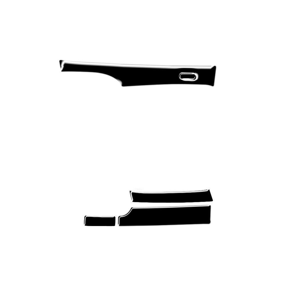 Suitable for Camry 2018-2023 black PC exterior window BC pillar panel decorative trim- v
