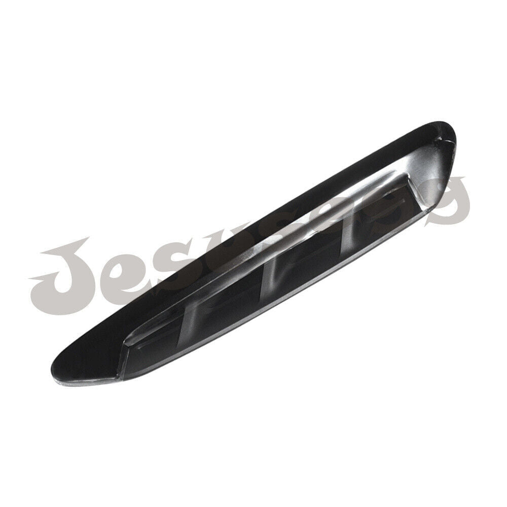 Left Side Fender Vent Air Wing Cover Trim Fit for BMW X3 X4 18 19 20 21 22 Black