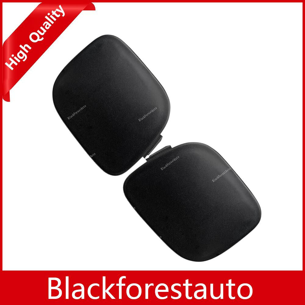 Pair Front Left + Right Bumper Tow Eye Cover Unpainted For 2010-12 for Toyota Prius Q