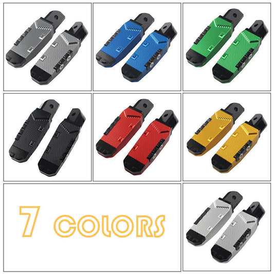 for Yamaha YZF R1 R6 R1M R1S Rear Passenger Footrests Foot Pegs Pedal Pads
