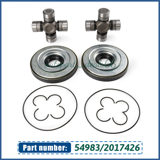  for ford  F250 F350 Superduty 2005-2015 Front Axle Seal & Greaseable U Joint Kit Q
