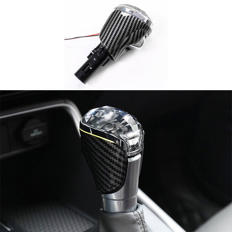 Carbon Fiber Gear Shift Knob Shifter Replace 1pcs for Honda CRV CR-V 2023+ n