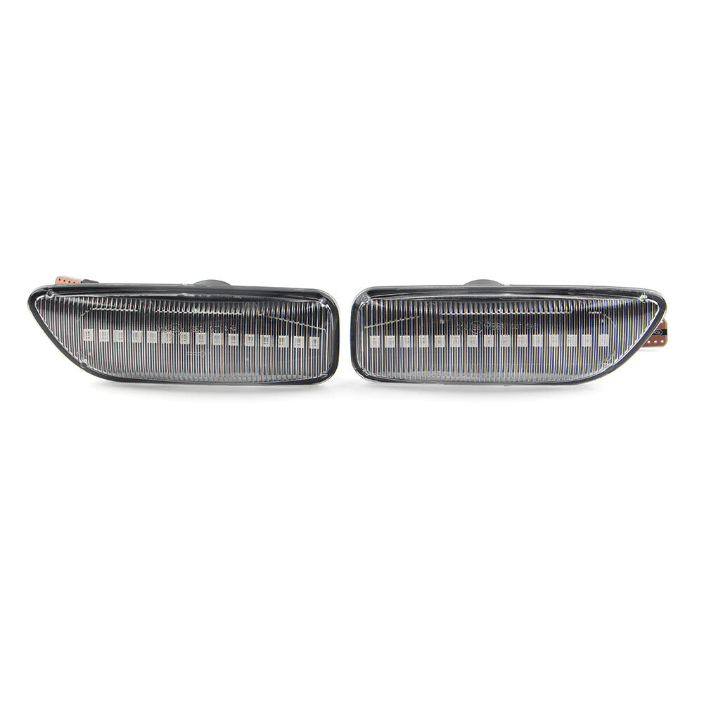 Dynamic LED Side Marker Blinker Signal Light Fit for Volvo S60 S80 MK1 MK2 XC70 XC90