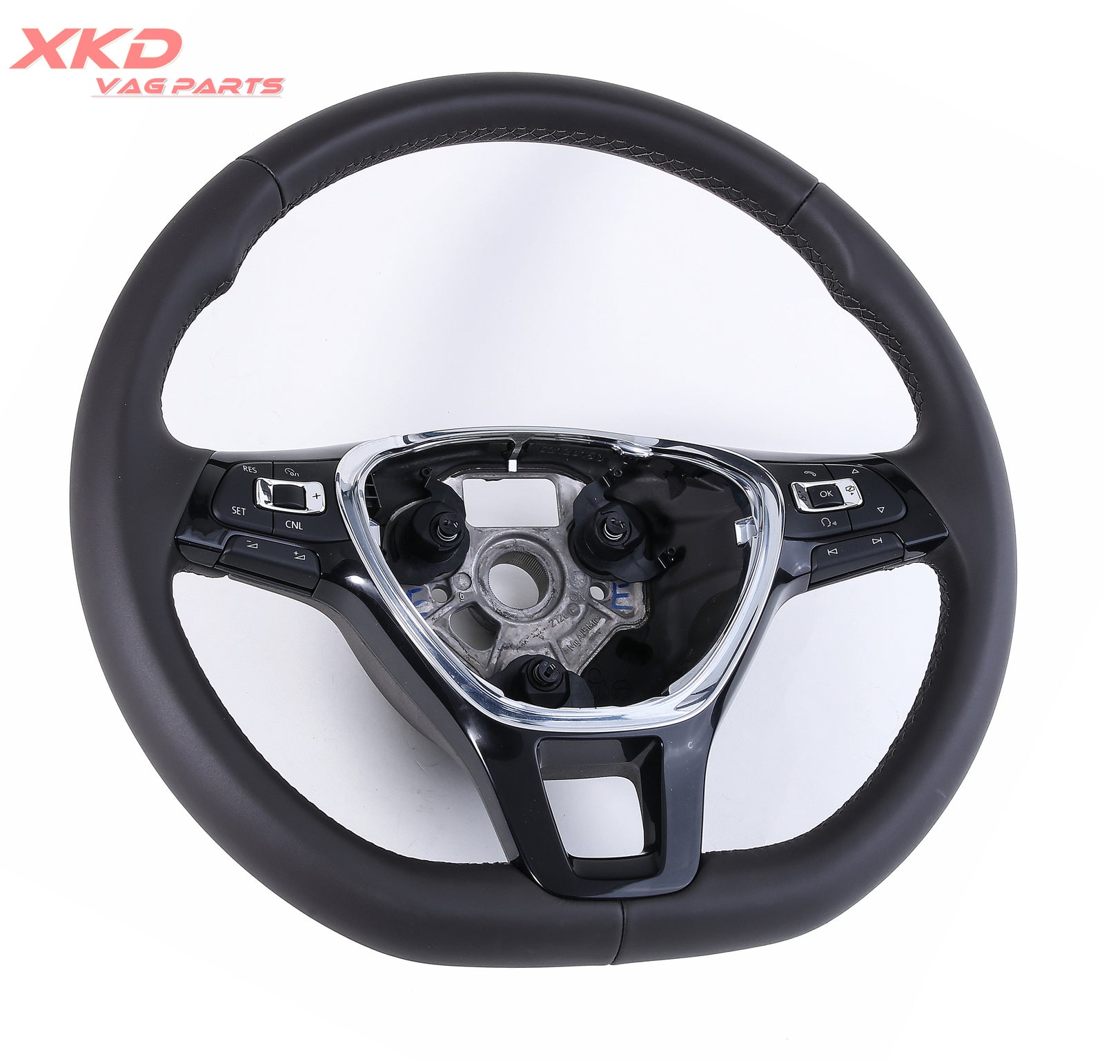 Light brown multi-function steering wheel with cruise control suitable for Volkswagen for Jetta MK6 for Tiguan