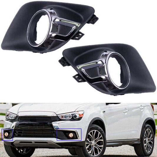 for Mitsubishi Outlander Sport ASX RVR 2010-12 LHRH bumper Fog Lamp Bezel Cover