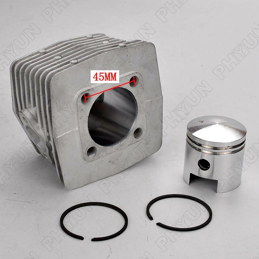 1 x 100cc Engine Motor Cylinder Piston Set For Motorized Bicycle Bike Motorcycle Q