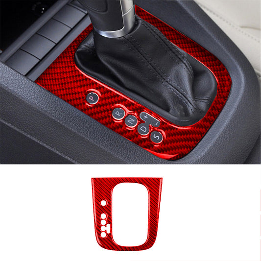 2X Red Carbon Fiber Side Air Vent Outlet Cover Trim for Chrysler 200 2015-2017 v