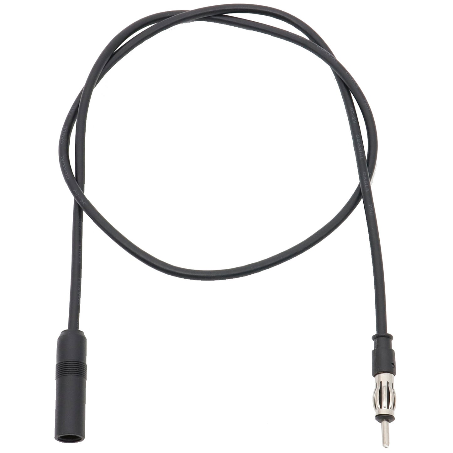 Antennas extension radio extension cable DIN 1m / 100cm / 39inch car car Q
