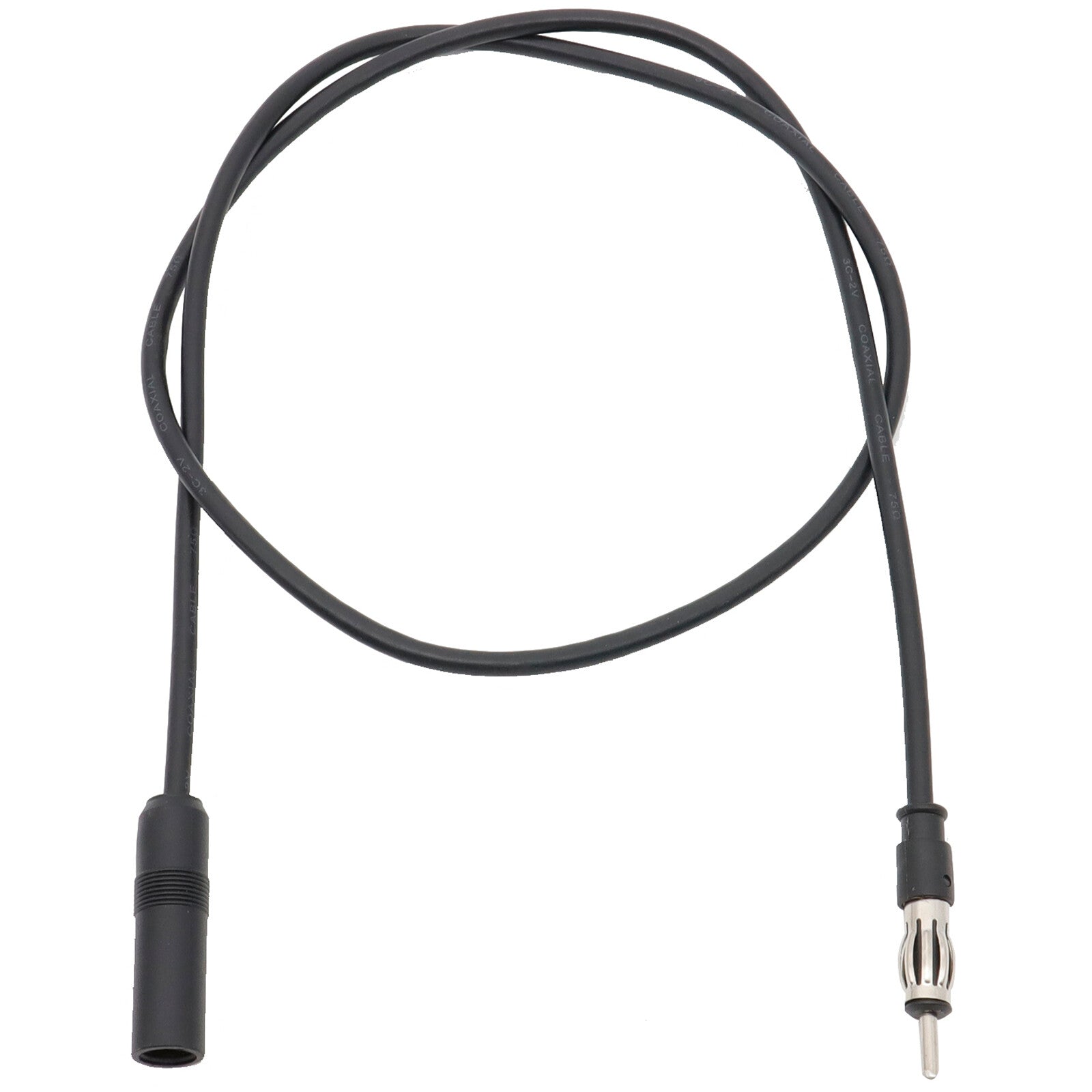 Antennas extension radio extension cable DIN 1m / 100cm / 39inch car car Q