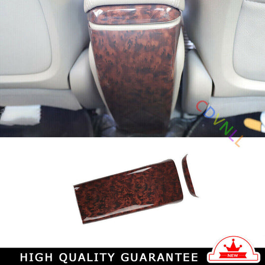 Rear Air Outlet Anti-Kick Panel Trim 2 for Honda for Civic 8th 2006-2011 Wood Grain