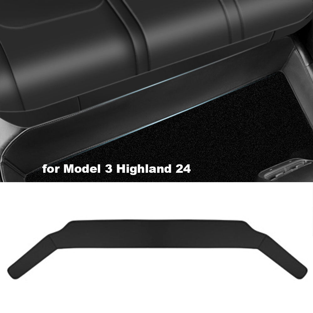Rear for Seat Lower Full Surround Protective Mat for Tesla 2024 Model 3 Highland Q