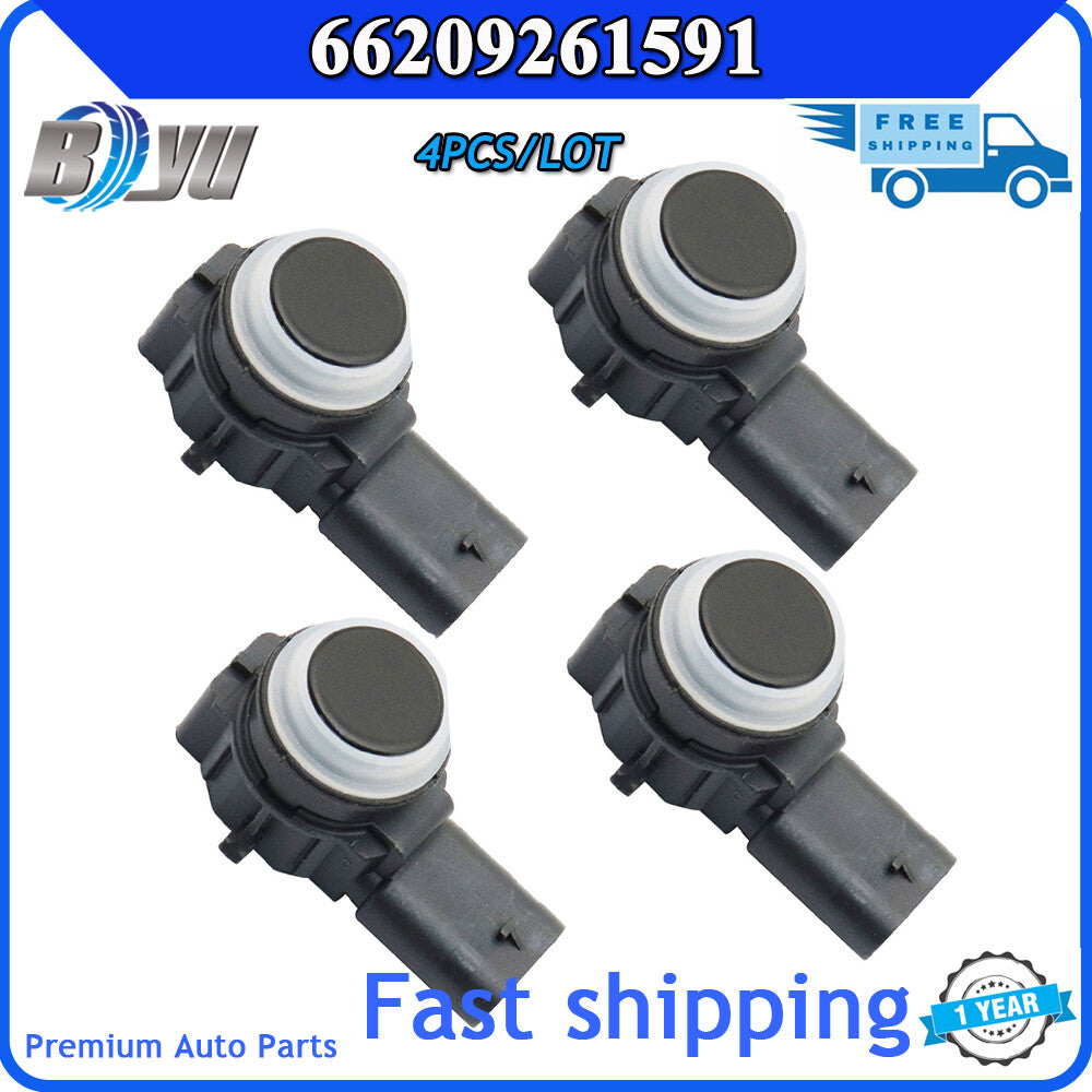 4-pack black PDC spare parking sensors 66209261591 for 1 2 3 4 9261588- v