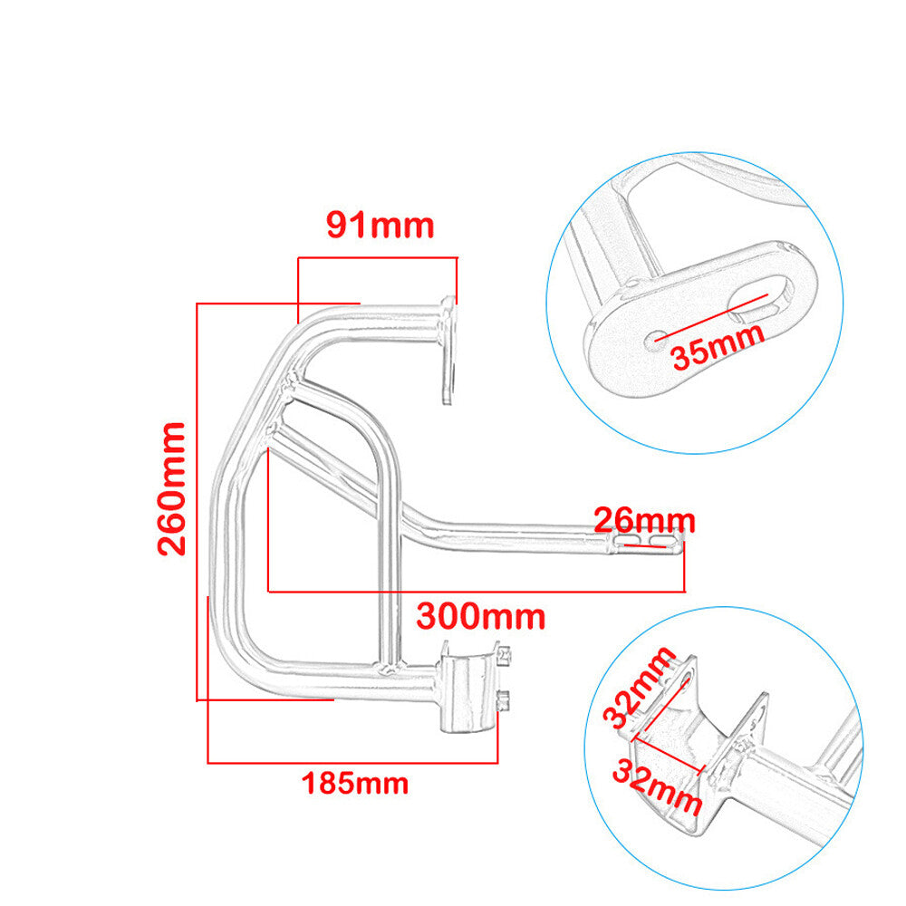 Engine Guard Crash Highway Protector Bar for Honda CMX300 Rebel 300 2017 - 2021 n