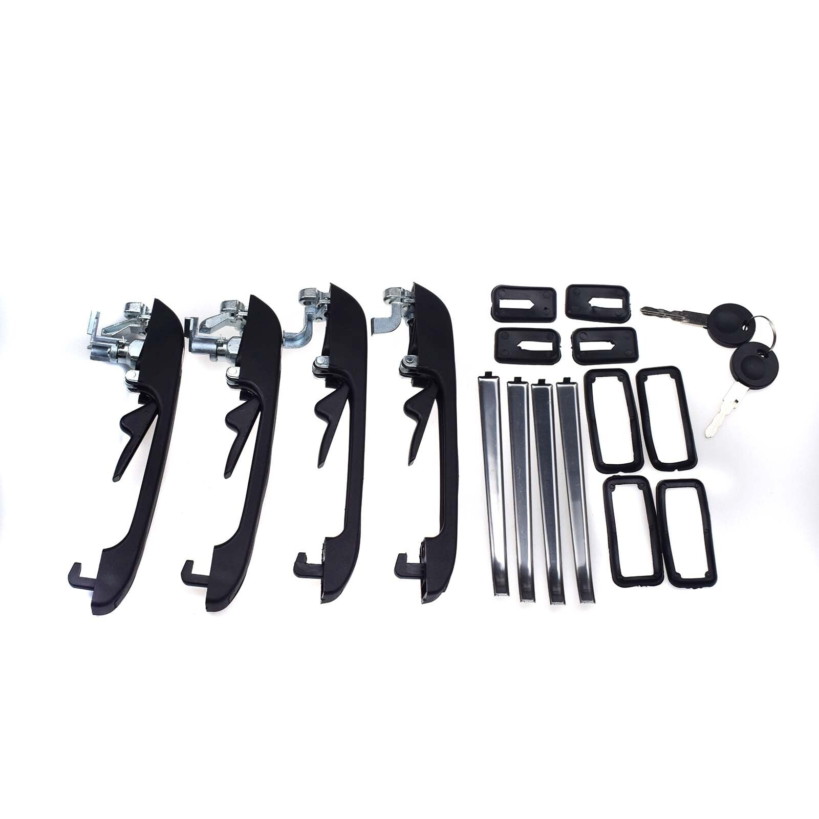 Outside Door Handle W/ Keys for VW for Golf for Jetta MK1/MK2 Scirocco Rabbit 191837205A