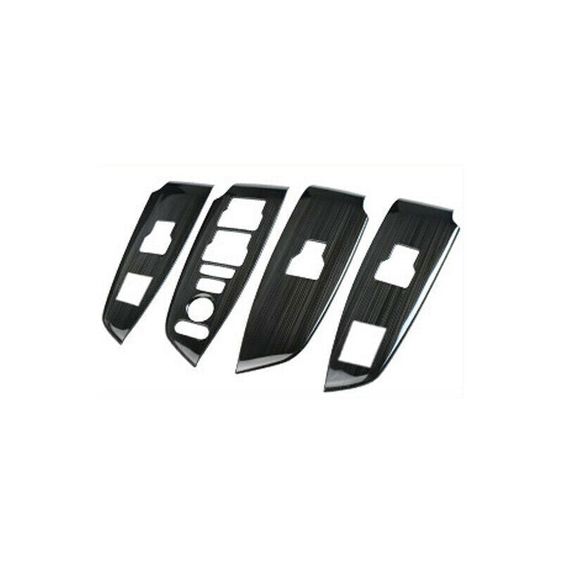 Window Lift Switch Button Cover Trim for Honda Accord 2018-2022 Black Titanium