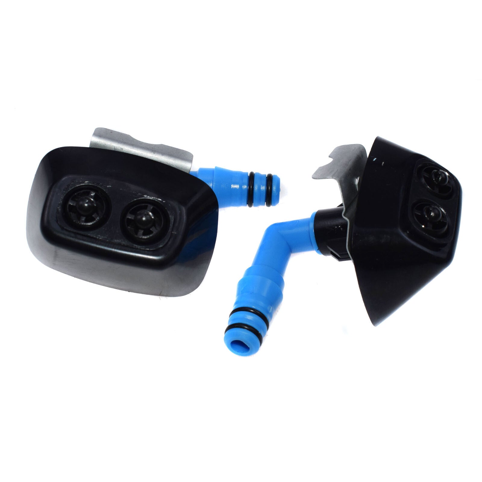 A pair of headlight washing machine nozzles suitable for Saab 9-3 around 2004-11 12803972 12803973- v