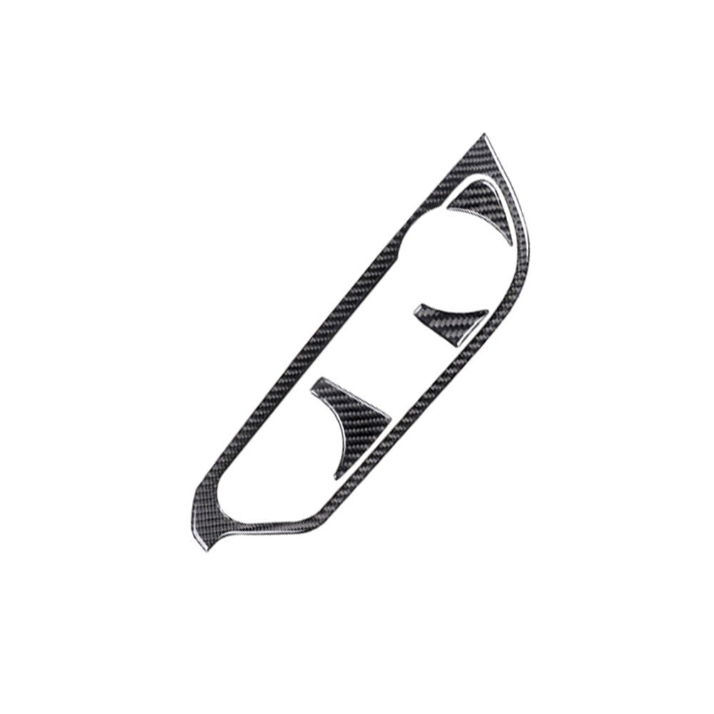 Red Carbon Fiber Window Conditioner Outlet Cover For GT-R R35 2008-2016 v
