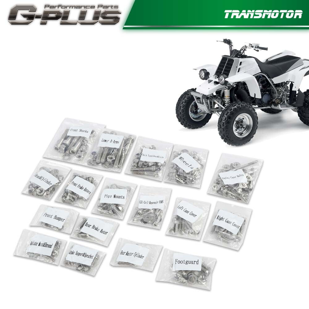 667-piece kit for YAMAHA BANSHEE YFZ350 Stainless Steel ATV Bolt Screw Nut Kit Q