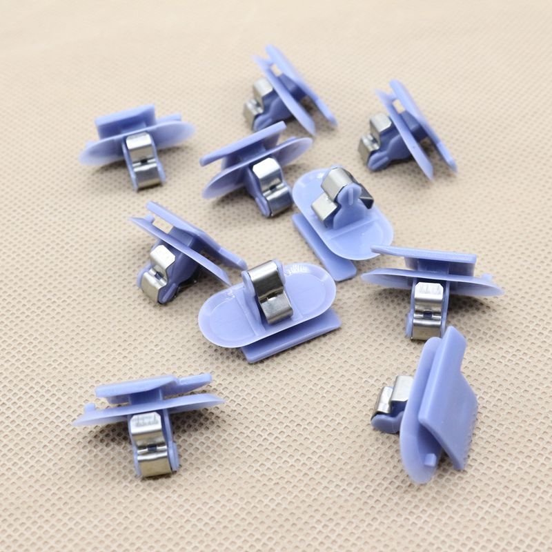 15-Piece Roof and Front Fixture Kit, Off-White Nylon, Suitable for GM for Chrysler for Cadillac