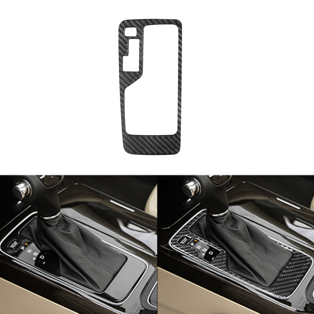 Carbon Fiber AC Control Surround Frame Cover Trim For 5 M5 1998-2003 v