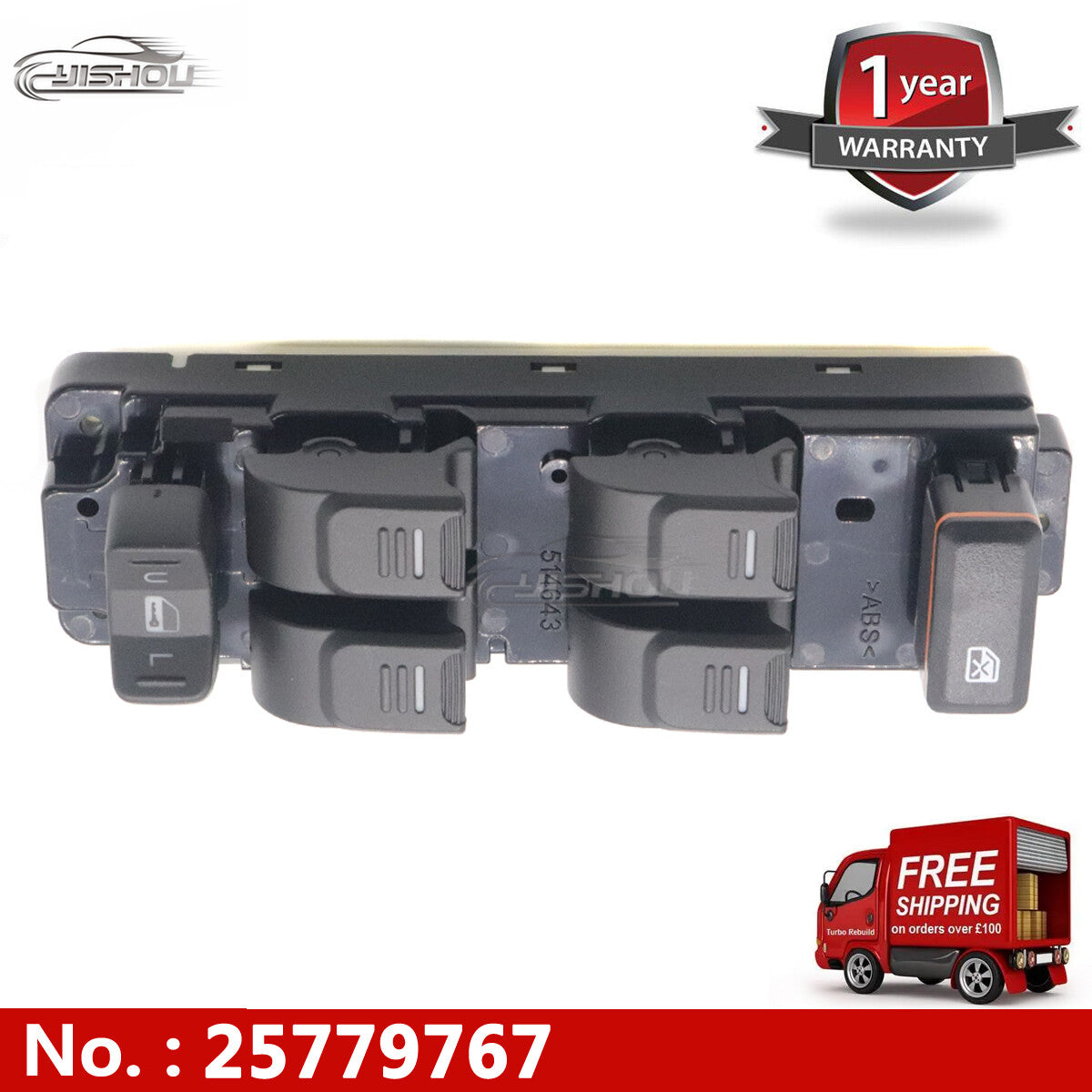 2004-2012 Gimsey for Canyon for Chevrolet Front Left Window Switch COLORADO SM1790