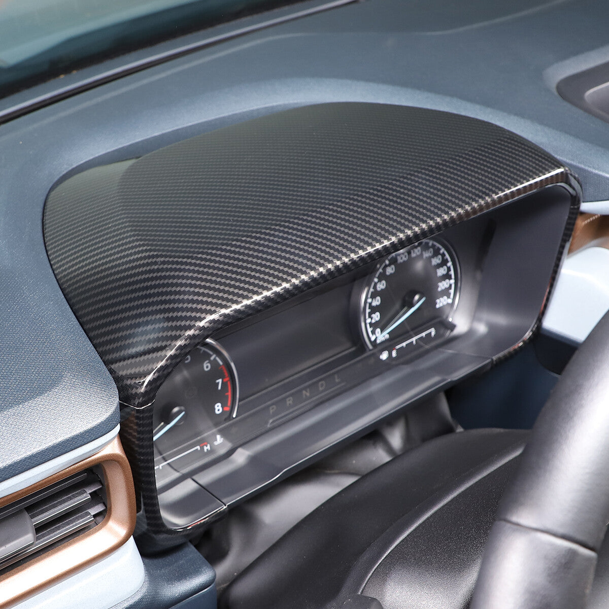 Carbon fiber ABS gear shift blade cover suitable for Range Rover Sport Vogue 05-2013- v
