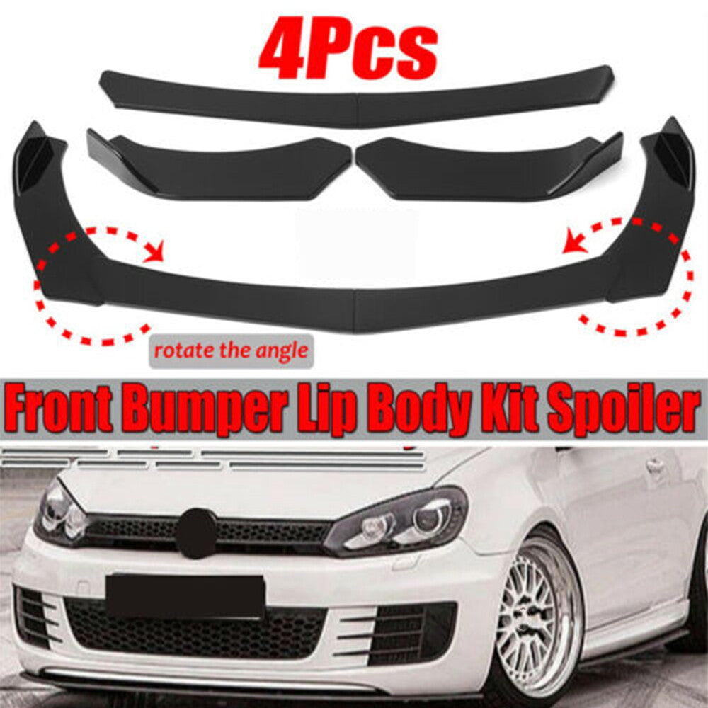 4 General Motors front bumper lip boilers suitable for BMW for GMC , for Honda for Civic , for Mercedes-Benz , for Mazda