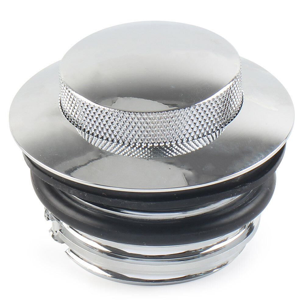 1x Fit for Harley 1982-2017 Motorcycle Left Hand Thread Fuel Tank Gas Cap Cover Q