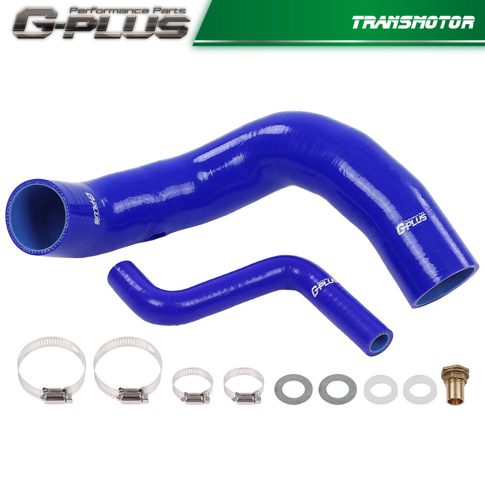 Fits for Jeep Cj5 Cj6 Base 1970 - 1975 Fuel Silicone Hose Full Set Blue - v