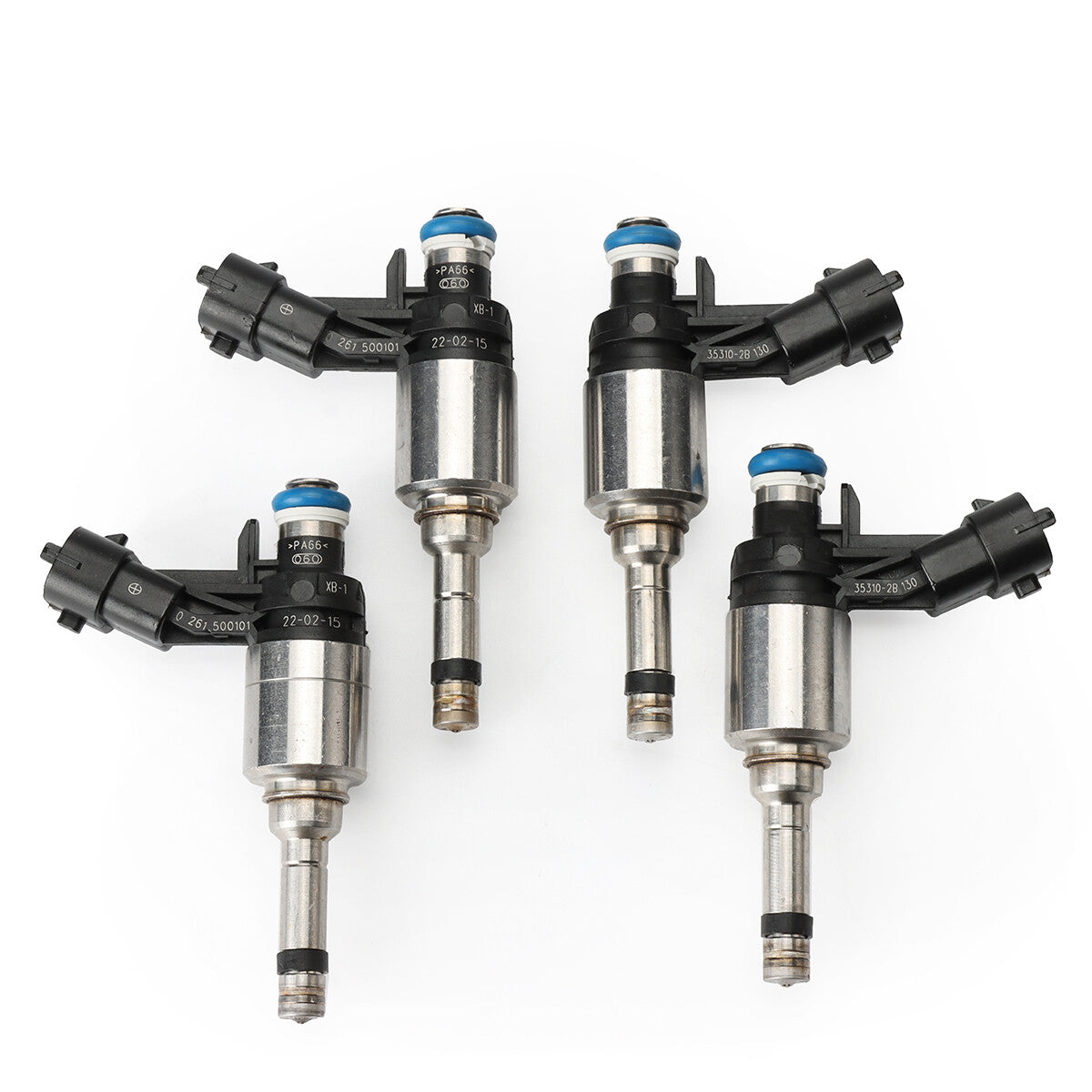 4-pack fuel injectors for Hyundai Accent 2012 2015-2017 1.6L 9041050014 FJ1146- v