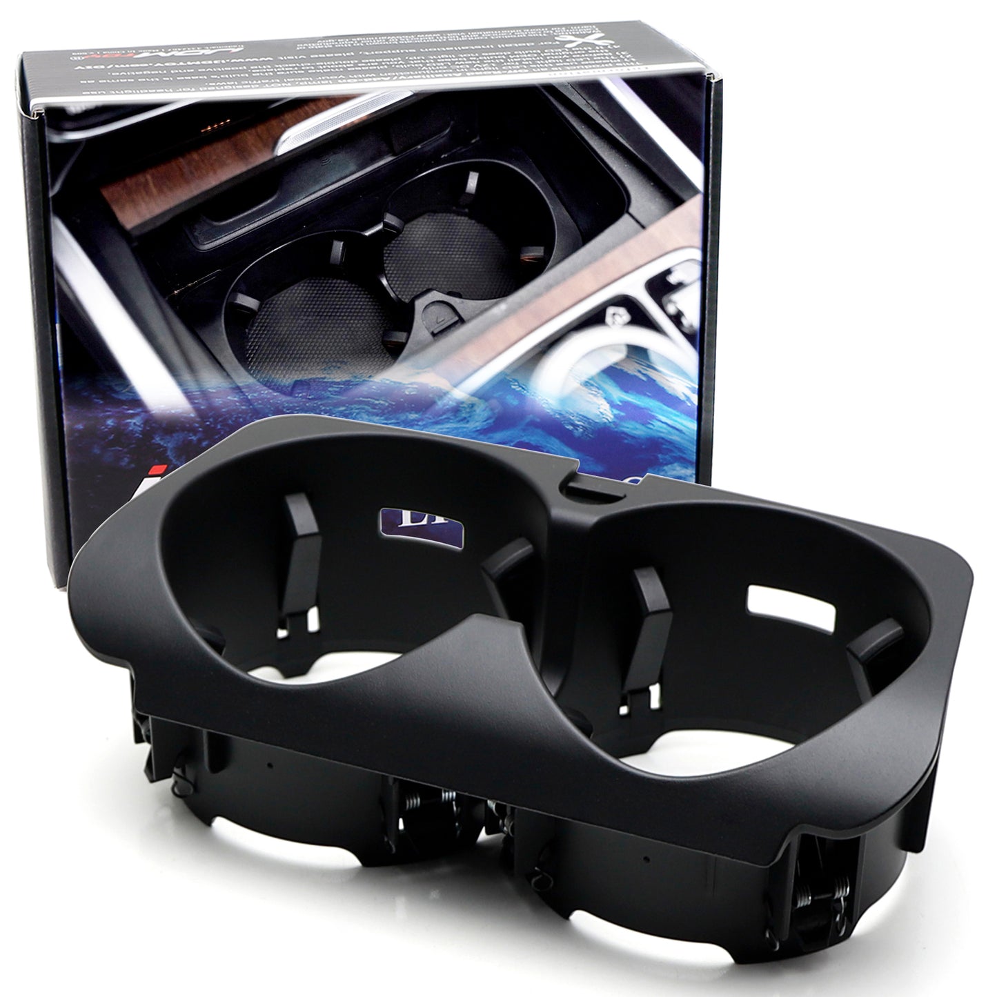 Black OE specification cup holder tray suitable for Mercedes W205 W213 W253 W447 W463A CEG grade. n