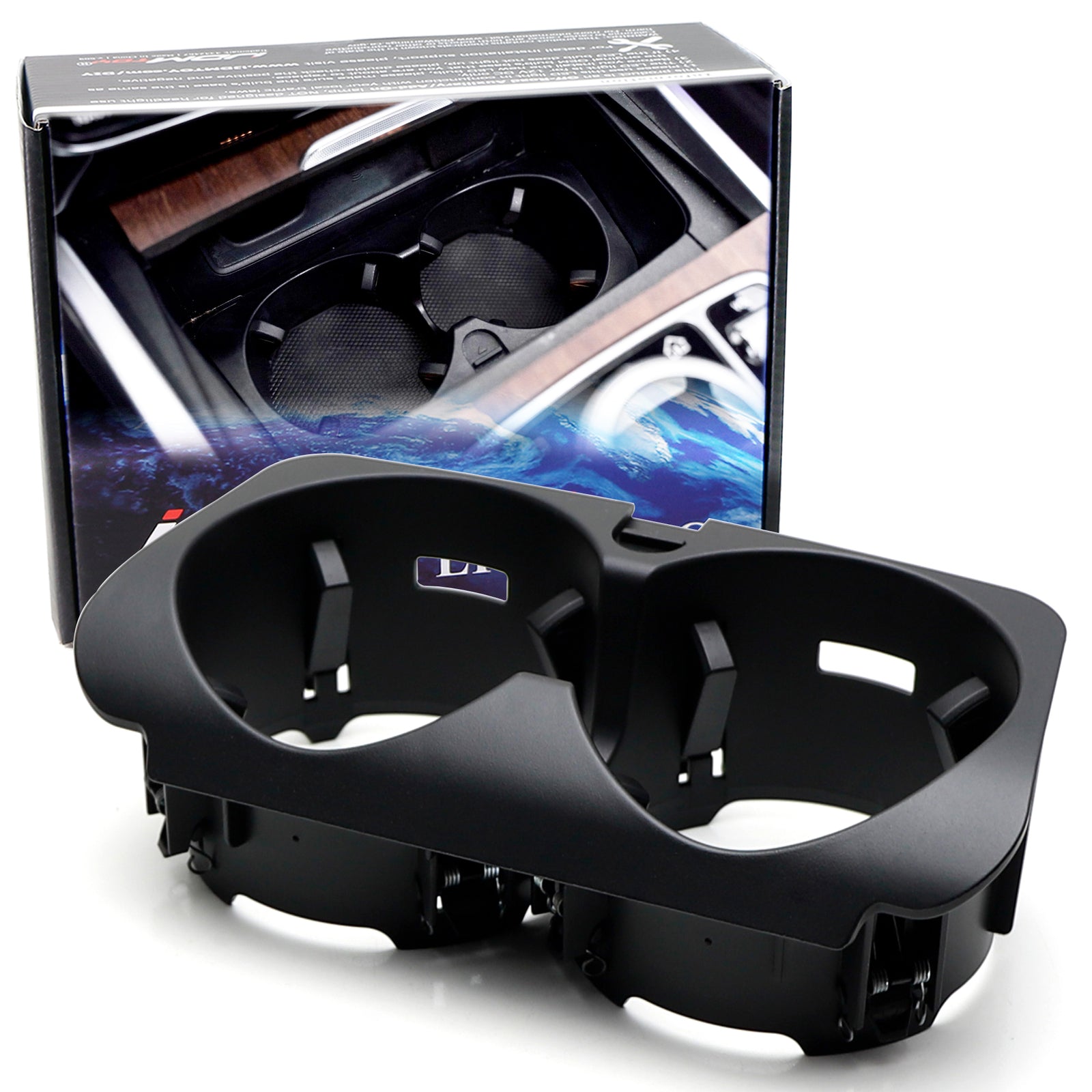 Black OE specification cup holder tray suitable for Mercedes W205 W213 W253 W447 W463A CEG grade. n