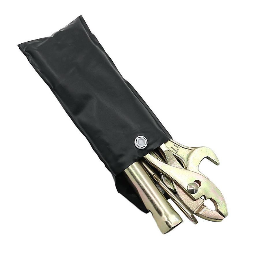 Motorcycle Scooter Tool Kit Spark Plug Socket Wrench Spanner Plier Screwdriver Q