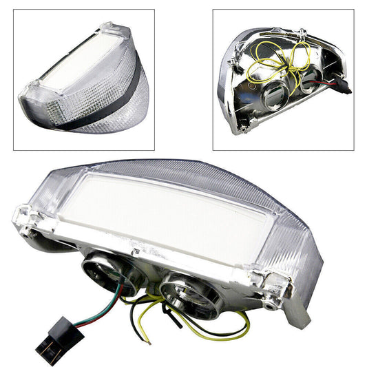 for Honda 00-2001 CBR929RR Clear LED Taillight Tail Light Turn Signal Lamp