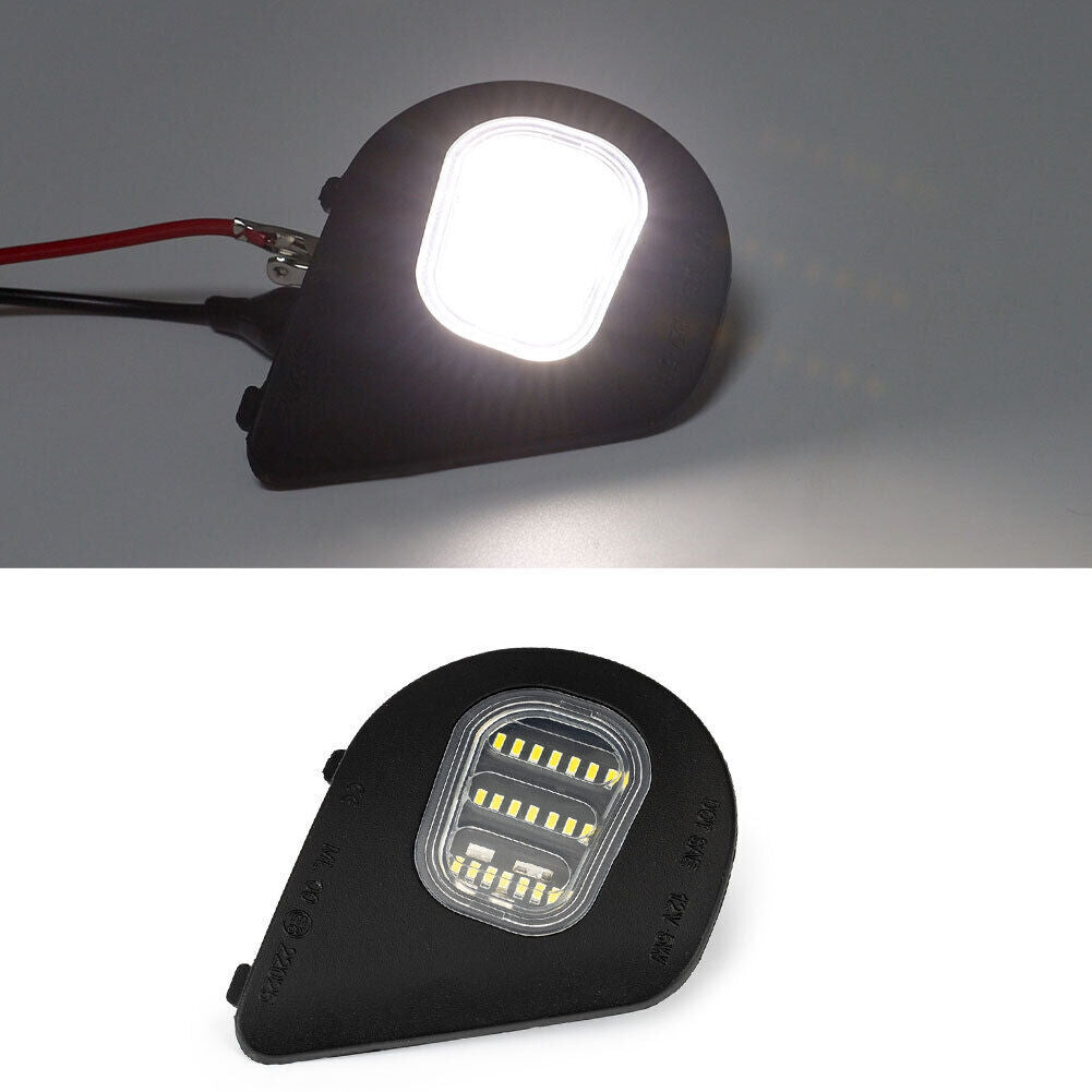2-pack LED side mirror puddle lights for Dodge for Ram 10-19 1500 2500 3500 4500 trucks